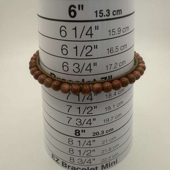 Vintage Goldstone Bracelet Brooch Leaf Bug Bangle 7” - Picture 8 of 9